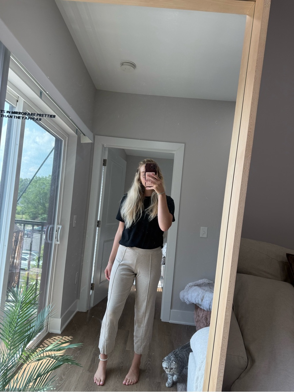 MARLED cropped sweater pants S - Picture 3 of 9